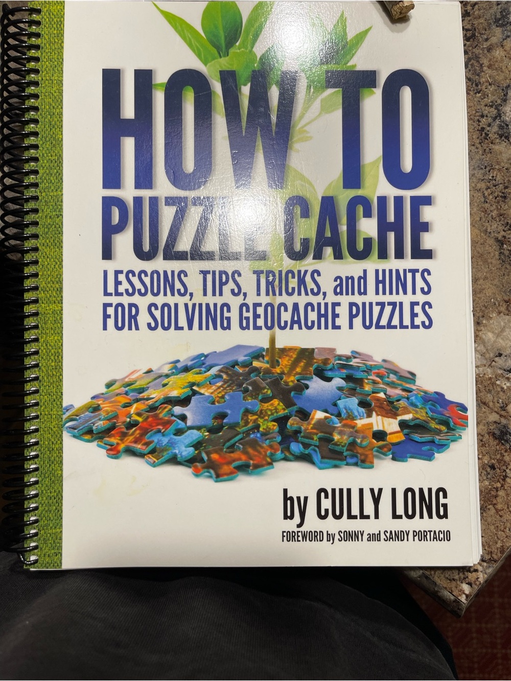 How to Puzzle Cache by Cully Long - White Cover